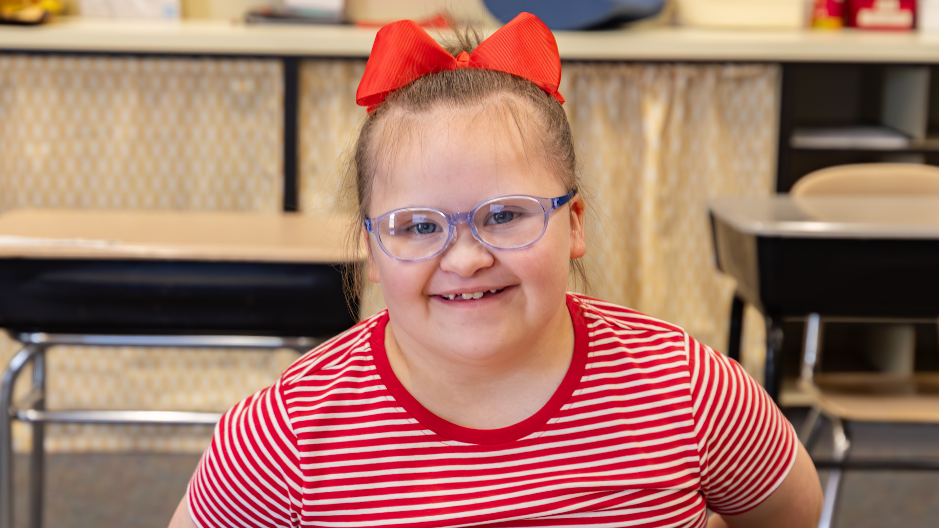 Meet Grace, our breakfast buddy at the LB Morris School Life Skills classroom!
